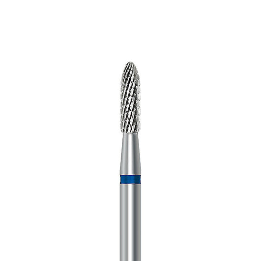 HP carbide cutter C.139K.104.023: torpedo, medium cross-cut, diameter 2.3 mm - Frank Dental
