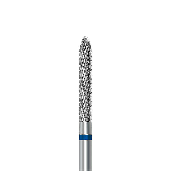 HP carbide cutter C.295K.104.023: torpedo, medium cross-cut, diameter 2.3 mm - Frank Dental