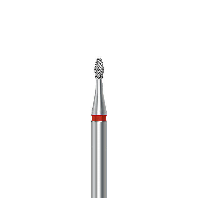 HP carbide cutter C.73KF.104.014: egg, fine cross-cut, diameter 1.4 mm - Frank Dental