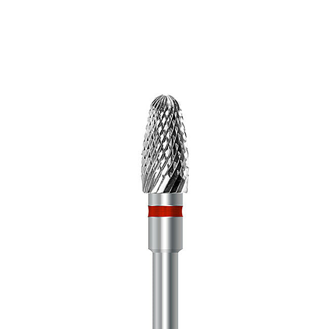 HP carbide cutter C.351KF.104.040: round-end taper, fine cross-cut, diameter 4.0 mm - Frank Dental