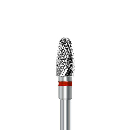 HP carbide cutter C.351KF.104.040: round-end taper, fine cross-cut, diameter 4.0 mm - Frank Dental