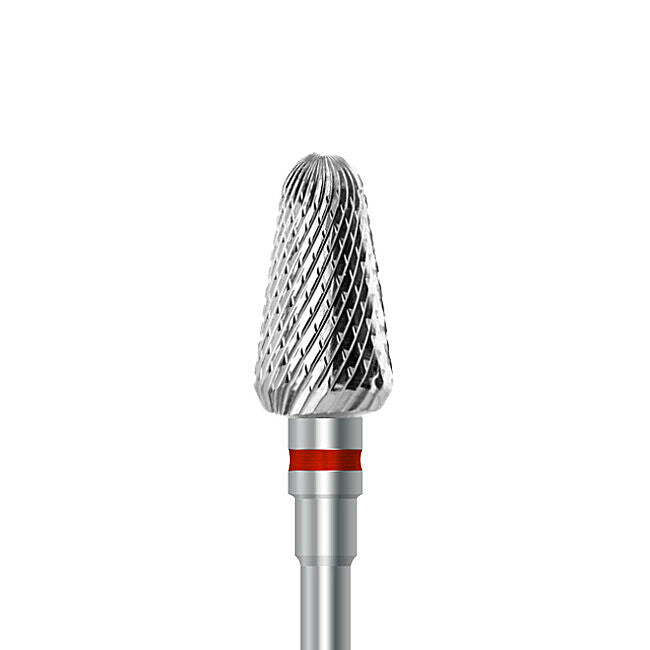 HP carbide cutter C.351KF.104.060: round-end taper, fine cross-cut, diameter 6.0 mm - Frank Dental