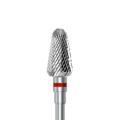 HP carbide cutter C.351KF.104.060: round-end taper, fine cross-cut, diameter 6.0 mm - Frank Dental