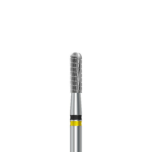 HP carbide cutter C.129KFQ.104.023 for palladium and dental alloys: round-end cylinder, diameter 2.3 mm - Frank Dental