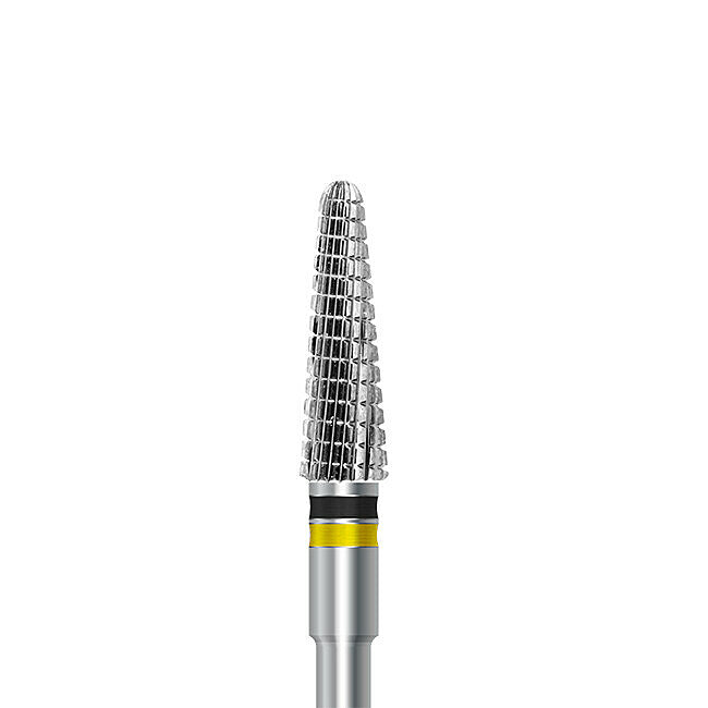 HP carbide cutter C.79KFQ.104.040 for palladium and dental alloys: round-end taper, diameter 4.0 mm - Frank Dental