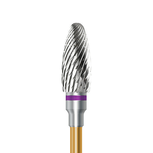HP carbide cutter C.251KFQK.104.060 for veneering materials: bullet, diameter 6.0 mm - Frank Dental
