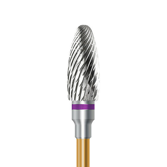 HP carbide cutter C.251KFQK.104.060 for veneering materials: bullet, diameter 6.0 mm - Frank Dental