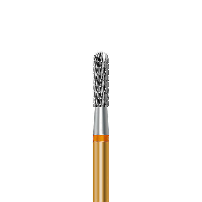 HP carbide cutter C.129KFQM.104.023 for palladium and dental alloys: round-end cylinder, diameter 2.3 mm - Frank Dental