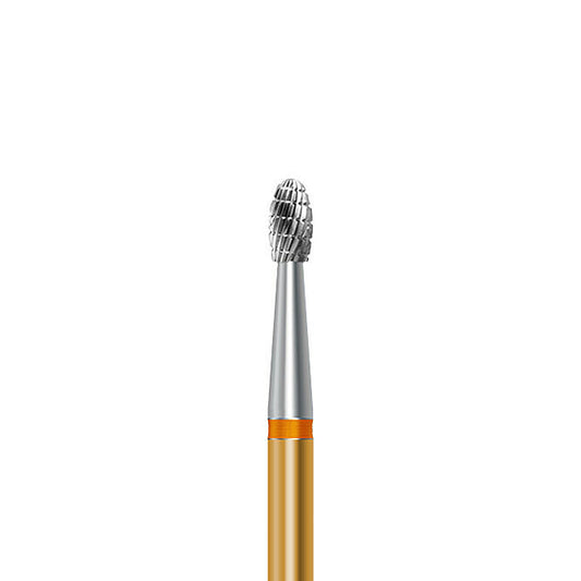 HP carbide cutter C.73KFQM.104.023 for palladium and dental alloys: egg, diameter 2.3 mm - Frank Dental