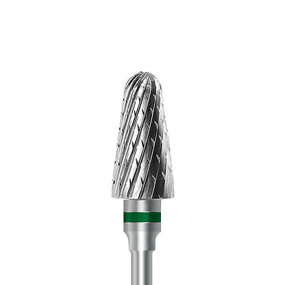 HP carbide cutter C.79KG.104.070 for dry plaster and hard denture acrylics: round-end taper, diameter 7.0 mm - Frank Dental