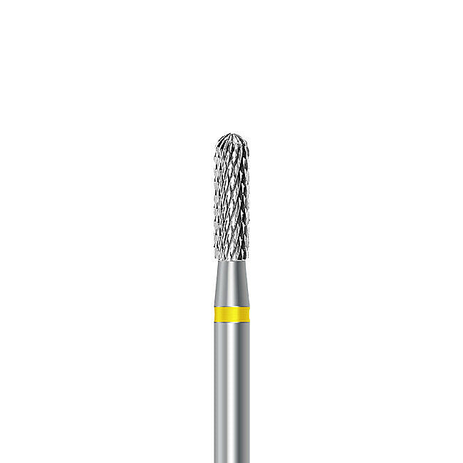 HP carbide cutter C.129KSF.104.023: round-end cylinder, extra-fine cross-cut, diameter 2.3 mm - Frank Dental