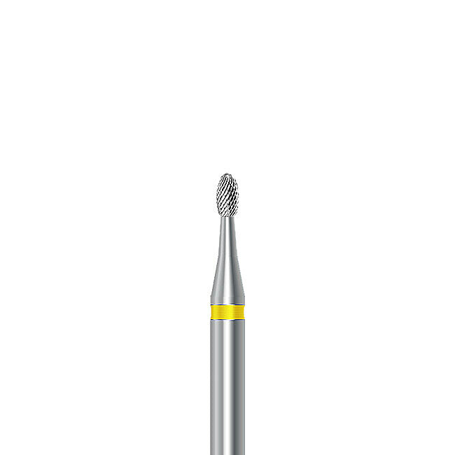 HP carbide cutter C.73KSF.104.014: egg, extra-fine cross-cut, diameter 1.4 mm - Frank Dental