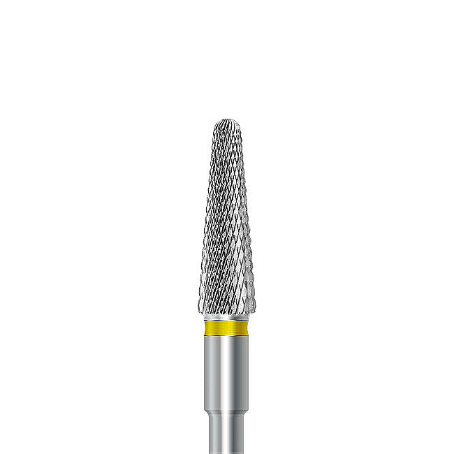 HP carbide cutter C.79KSF.104.040: round-end taper, extra-fine cross-cut, diameter 4.0 mm - Frank Dental