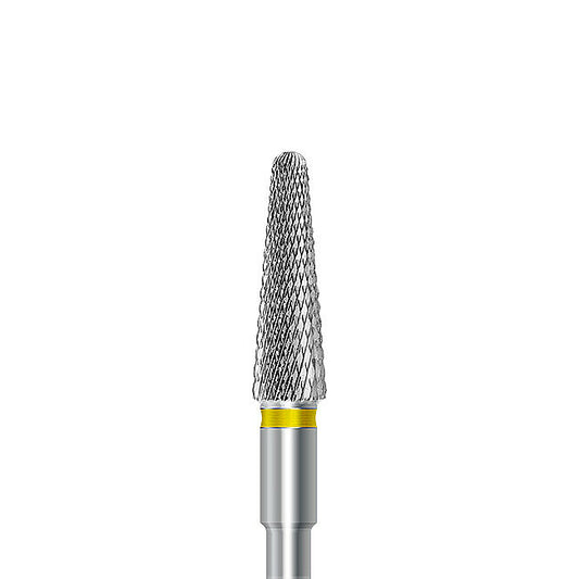 HP carbide cutter C.79KSF.104.040: round-end taper, extra-fine cross-cut, diameter 4.0 mm - Frank Dental