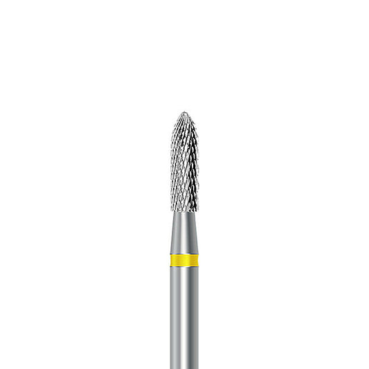 HP carbide cutter C.139KSF.104.023: torpedo, extra-fine cross-cut, diameter 2.3 mm - Frank Dental