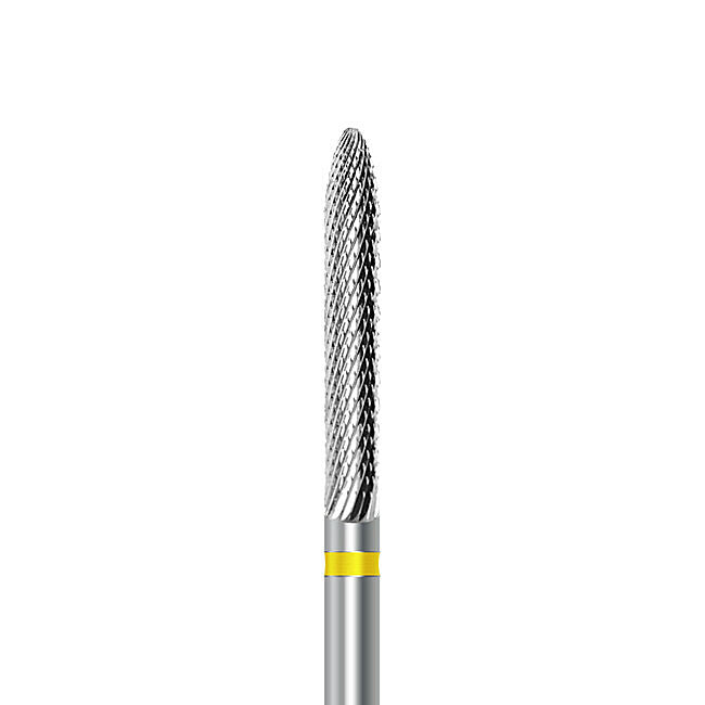 HP carbide cutter C.295KSF.104.023: torpedo, extra-fine cross-cut, diameter 2.3 mm - Frank Dental