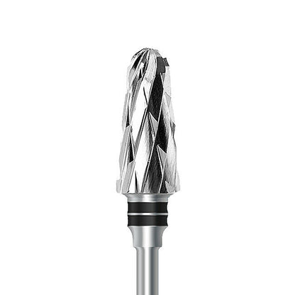 HP carbide cutter C.79KSG.104.060 for wet plaster and soft denture acrylics: round-end taper, diameter 6.0 mm - Frank Dental