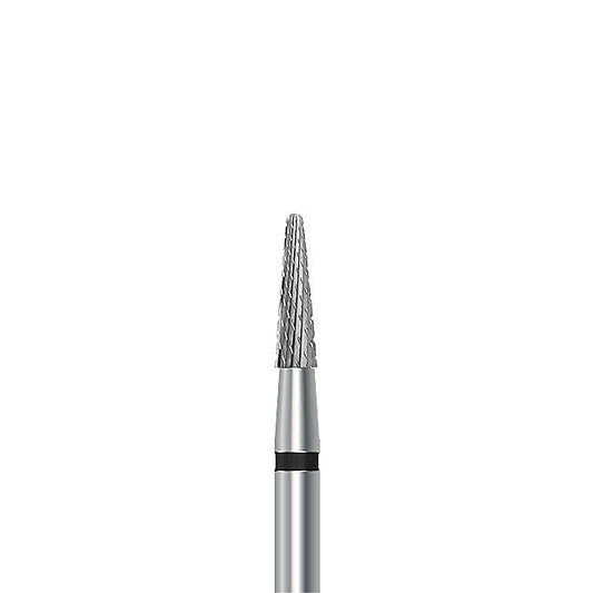 HP carbide cutter C.138KT.104.023 for titanium and hard metal alloys: round-end taper, diameter 2.3 mm - Frank Dental