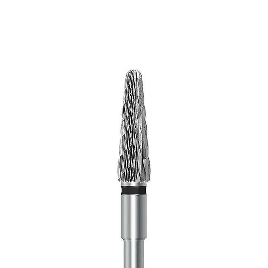 HP carbide cutter C.79KT.104.040 for titanium and hard metal alloys: round-end taper, diameter 4.0 mm - Frank Dental