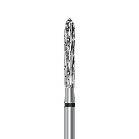HP carbide cutter C.295KT.104.023 for titanium and hard metal alloys: torpedo, diameter 2.3 mm - Frank Dental