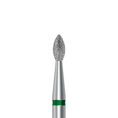 HP diamond bud bur D.368.023.G.HP: coarse grit, diameter 2.3 mm - Frank Dental