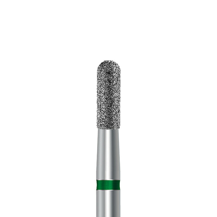 HP diamond round-end cylinder bur D.881.025.G.HP: coarse grit, diameter 2.5 mm - Frank Dental