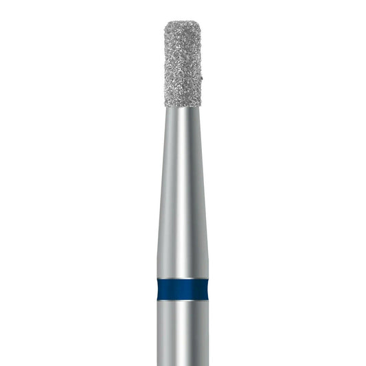 HP diamond round-end cylinder bur D.835KR.018.HP: medium grit, 1.8 mm diameter - Frank Dental