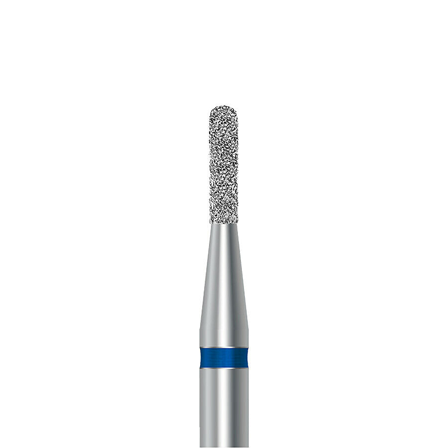 HP diamond round-end cylinder bur D.880.014.HP: medium grit, diameter 1.4 mm - Frank Dental