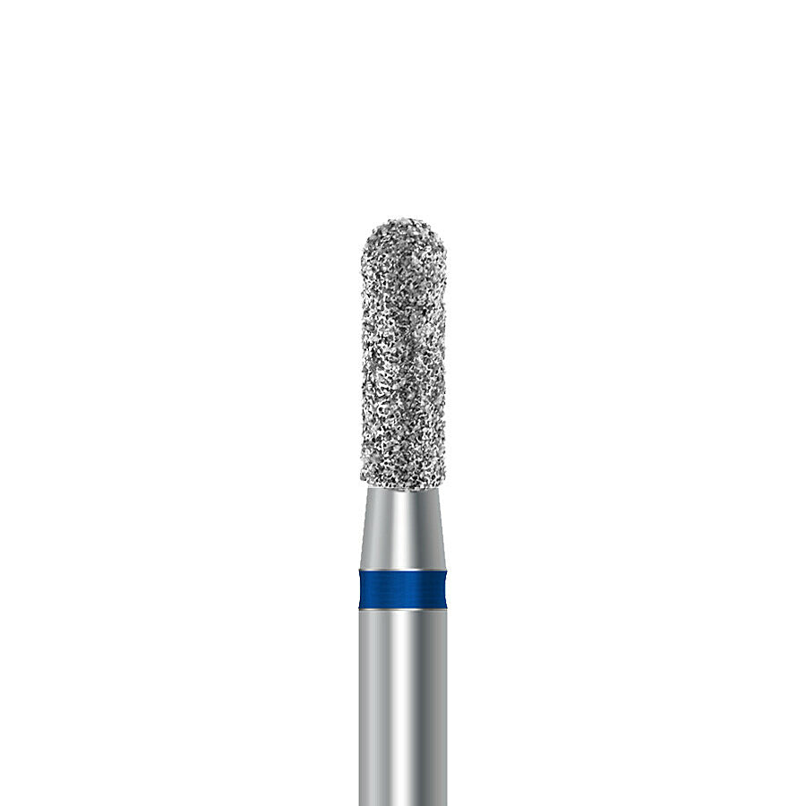 HP diamond round-end cylinder bur D.881.023.HP: medium grit, diameter 2.3 mm - Frank Dental