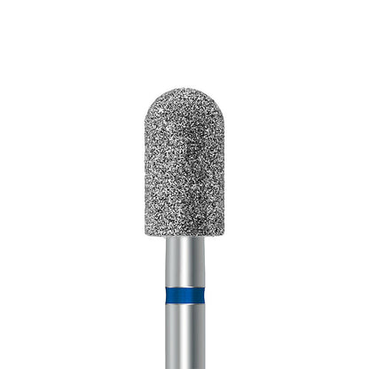 HP diamond round-end cylinder bur D.881.050.HP: medium grit, diameter 5.0 mm - Frank Dental