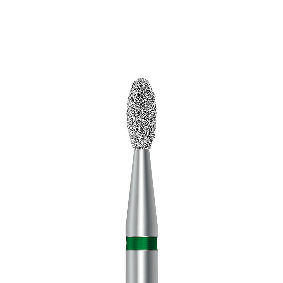 HP diamond egg bur D.379.025.G.HP: coarse grit, diameter 2.5 mm - Frank Dental
