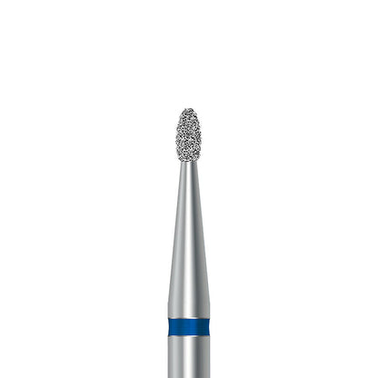 HP diamond egg bur D.379.014.HP: medium grit, diameter 1.4 mm - Frank Dental