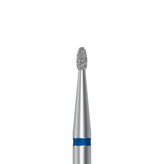 HP diamond egg bur D.379.014.HP: medium grit, diameter 1.4 mm - Frank Dental
