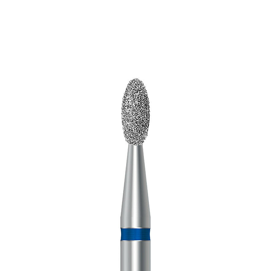 HP diamond egg bur D.379.025.HP: medium grit, diameter 2.5 mm - Frank Dental