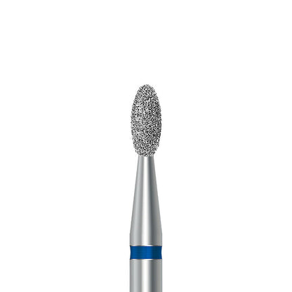 HP diamond egg bur D.379.025.HP: medium grit, diameter 2.5 mm - Frank Dental