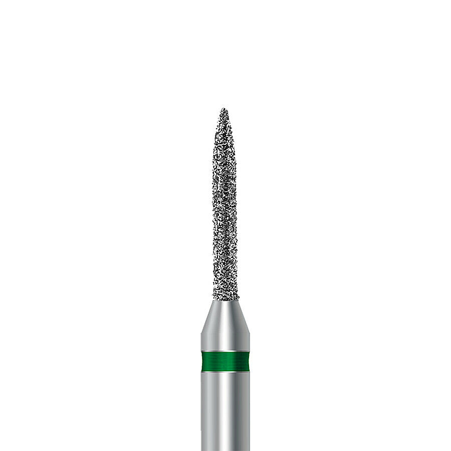 HP diamond flame bur D.863.012.G.HP: coarse grit, diameter 1.2 mm - Frank Dental