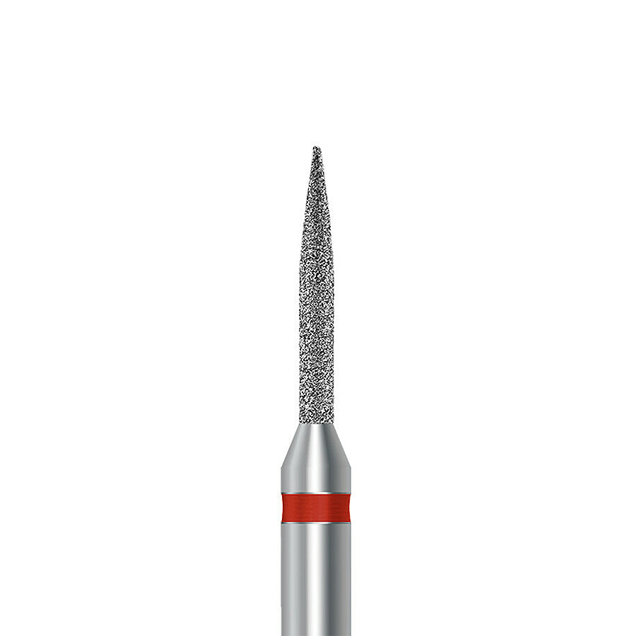 HP diamond flame bur D.863.012.F.HP: fine grit, diameter 1.2 mm - Frank Dental