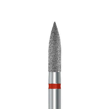HP diamond flame bur D.863.025.F.HP: fine grit, diameter 2.5 mm - Frank Dental