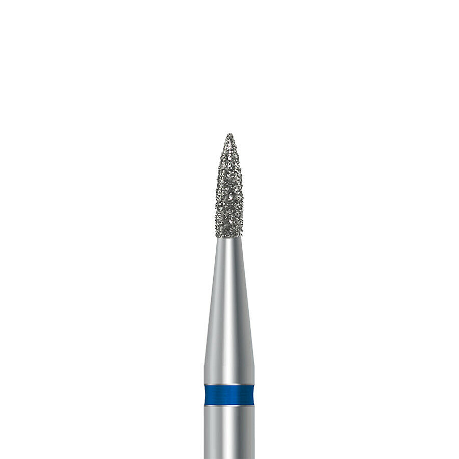 HP diamond flame bur D.860.012.HP: medium grit, diameter 1.2 mm - Frank Dental