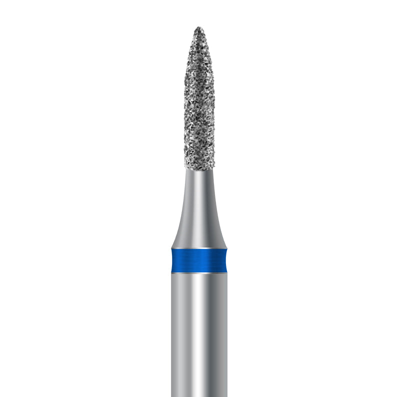 HP diamond flame bur D.861.014.HP: medium grit, 1.4 mm diameter - Frank Dental