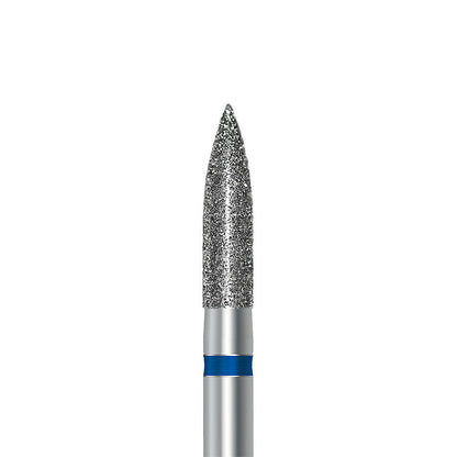 HP diamond flame bur D.863.025.HP: medium grit, diameter 2.5 mm - Frank Dental