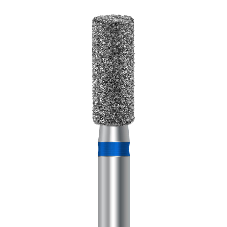 Diamond bur for handpiece D.837.027.HP: cylinder shape with medium grit, diameter 2.7 mm - Frank Dental, Germany