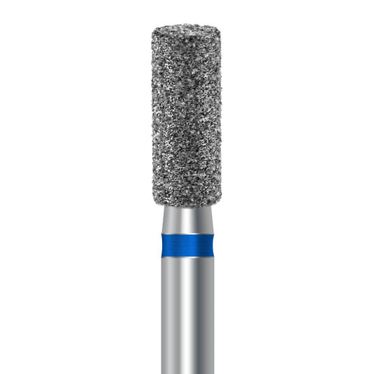 Diamond bur for handpiece D.837.027.HP: cylinder shape with medium grit, diameter 2.7 mm - Frank Dental, Germany