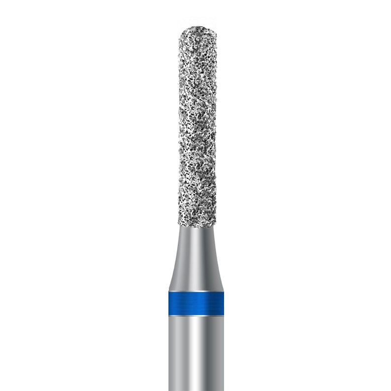 Diamond bur for handpiece D.881.016.HP: cylinder round shape with medium grit, diameter 1.6 mm - Frank Dental, Germany