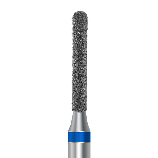 HP diamond round-end cylinder bur D.842R.018.HP: medium grit, 1.8 mm diameter - Frank Dental