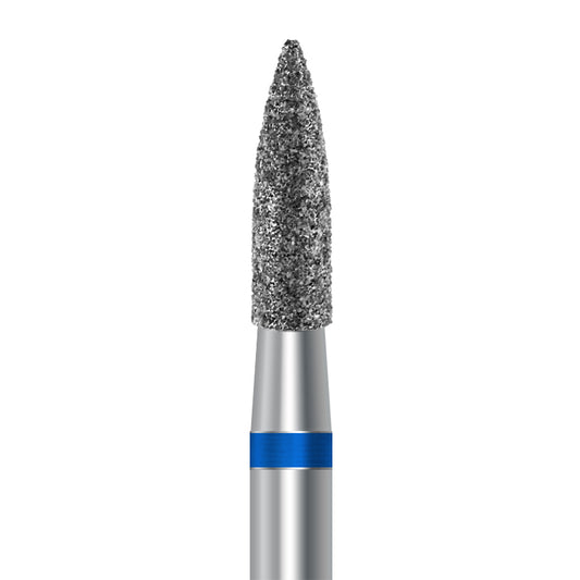 HP diamond flame bur D.862.023.HP: medium grit, 2.3 mm diameter - Frank Dental