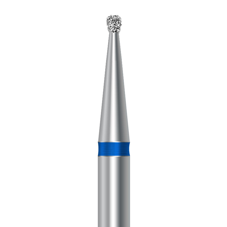 Diamond bur for handpiece D.805.010.HP: inverted cone shape with medium grit, diameter 1.0 mm - Frank Dental, Germany