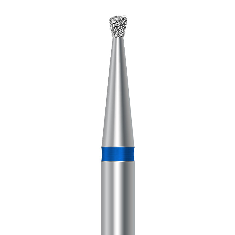 Diamond bur for handpiece D.805.012.HP: inverted cone shape with medium grit, diameter 1.2 mm - Frank Dental, Germany