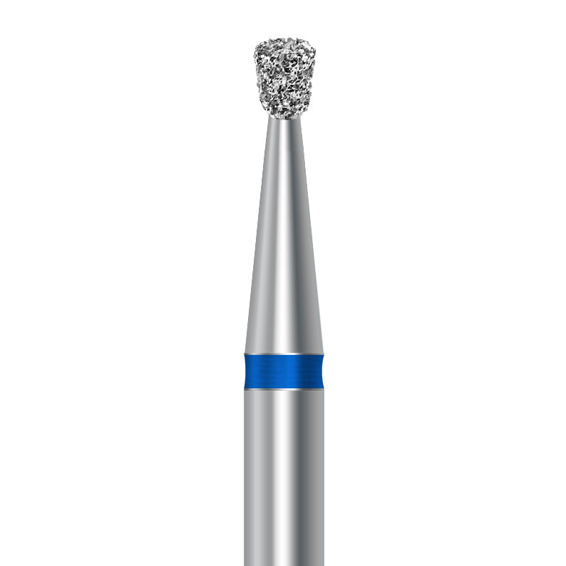 Diamond bur for handpiece D.805.014.HP: inverted cone shape with medium grit, diameter 1.4 mm - Frank Dental, Germany