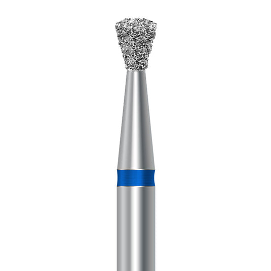 HP Diamond Bur by Frank Dental, Inverted Cone shape with Medium grit, 1.8mm diameter
